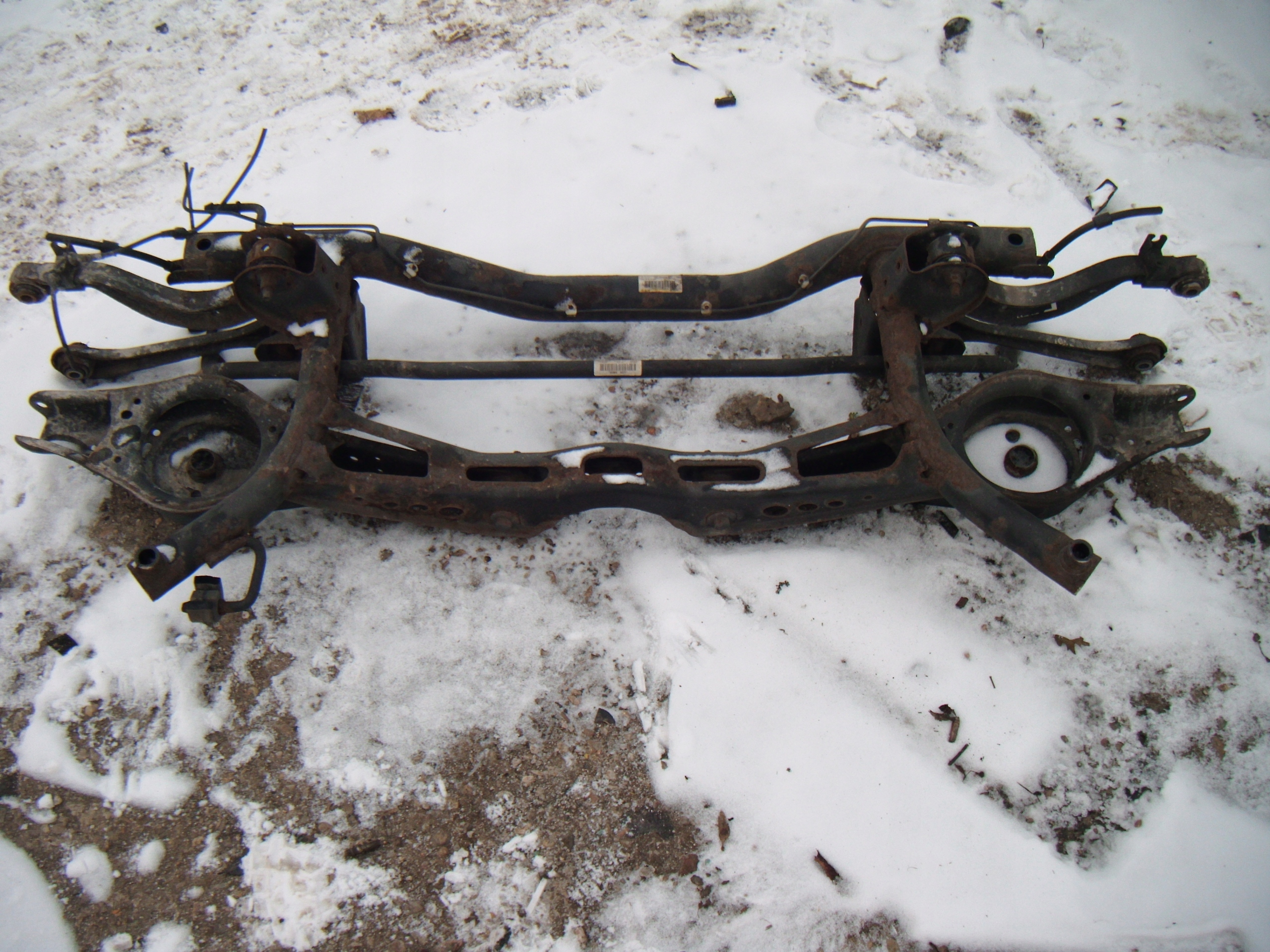 VW TOURAN I 2.0 TDI 2006-2010 BELKA WÓZEK SANKI TYŁ 1K0505315BH