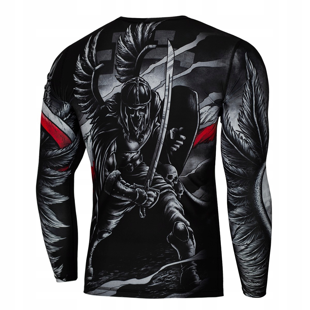 KOSZULKA męska rashguard Extreme Hobby HUSARZ S Kod producenta 1747-21567-S-CZARNY