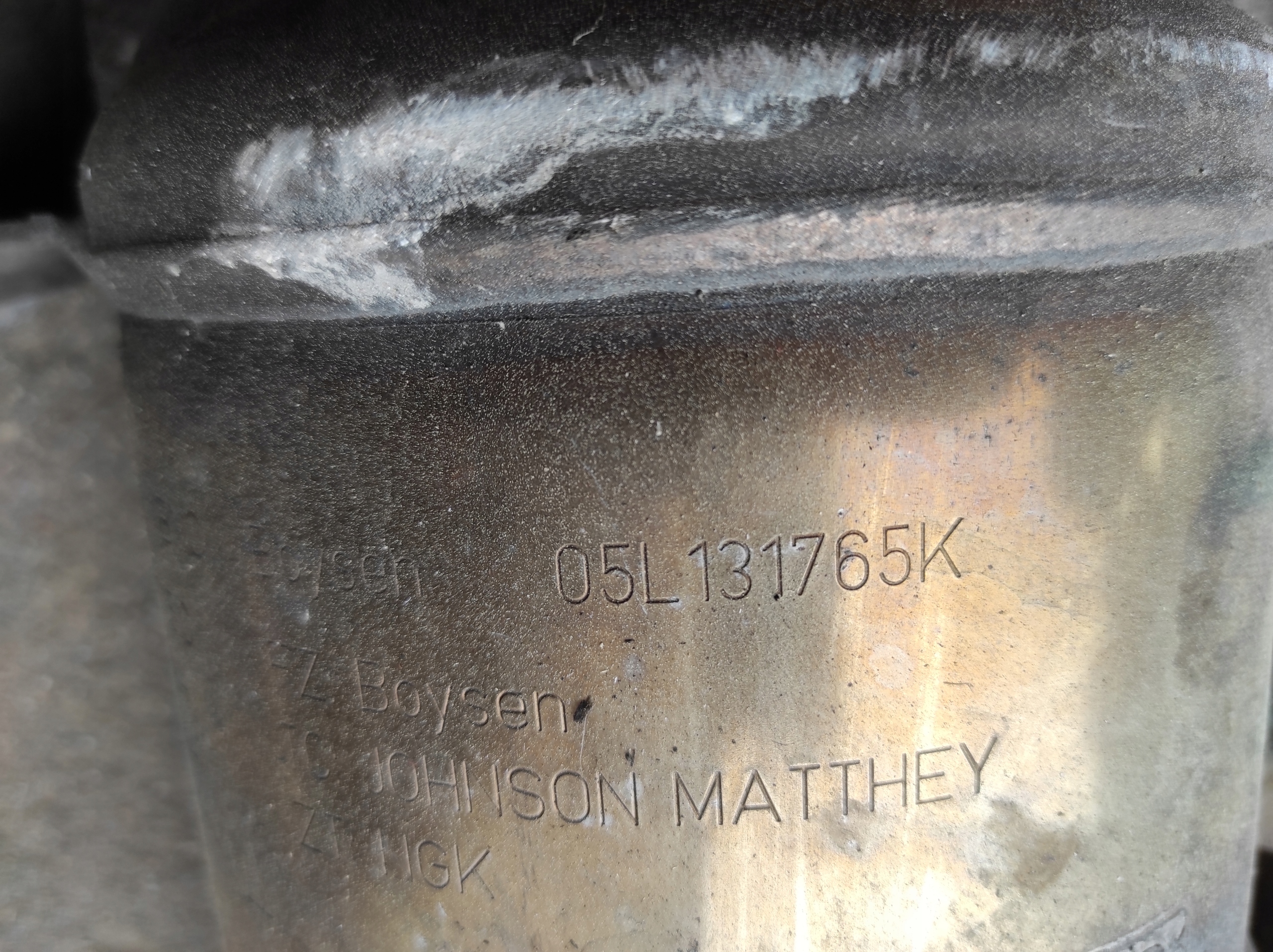 05l131765k AUDI A6 A7 4K C8 catalyst DPF