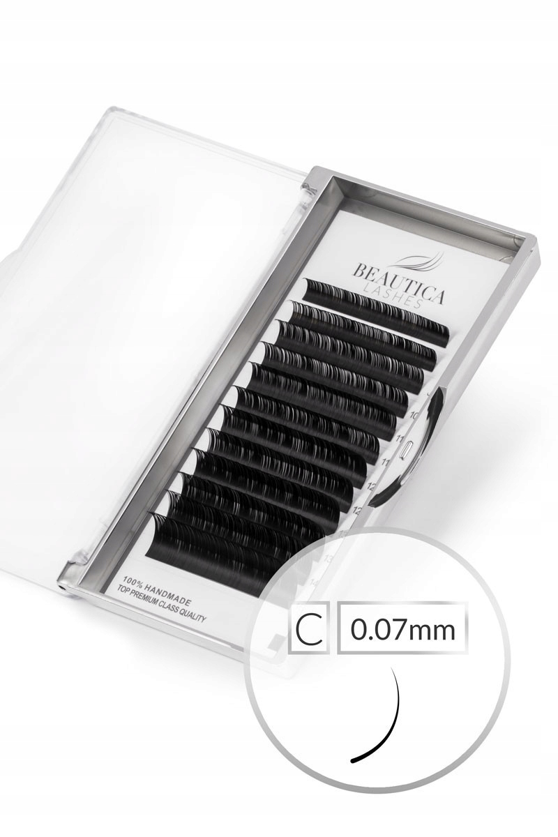 

Rzęsy Classic Mink Eyelash C 0.07mm 14mm Beautica