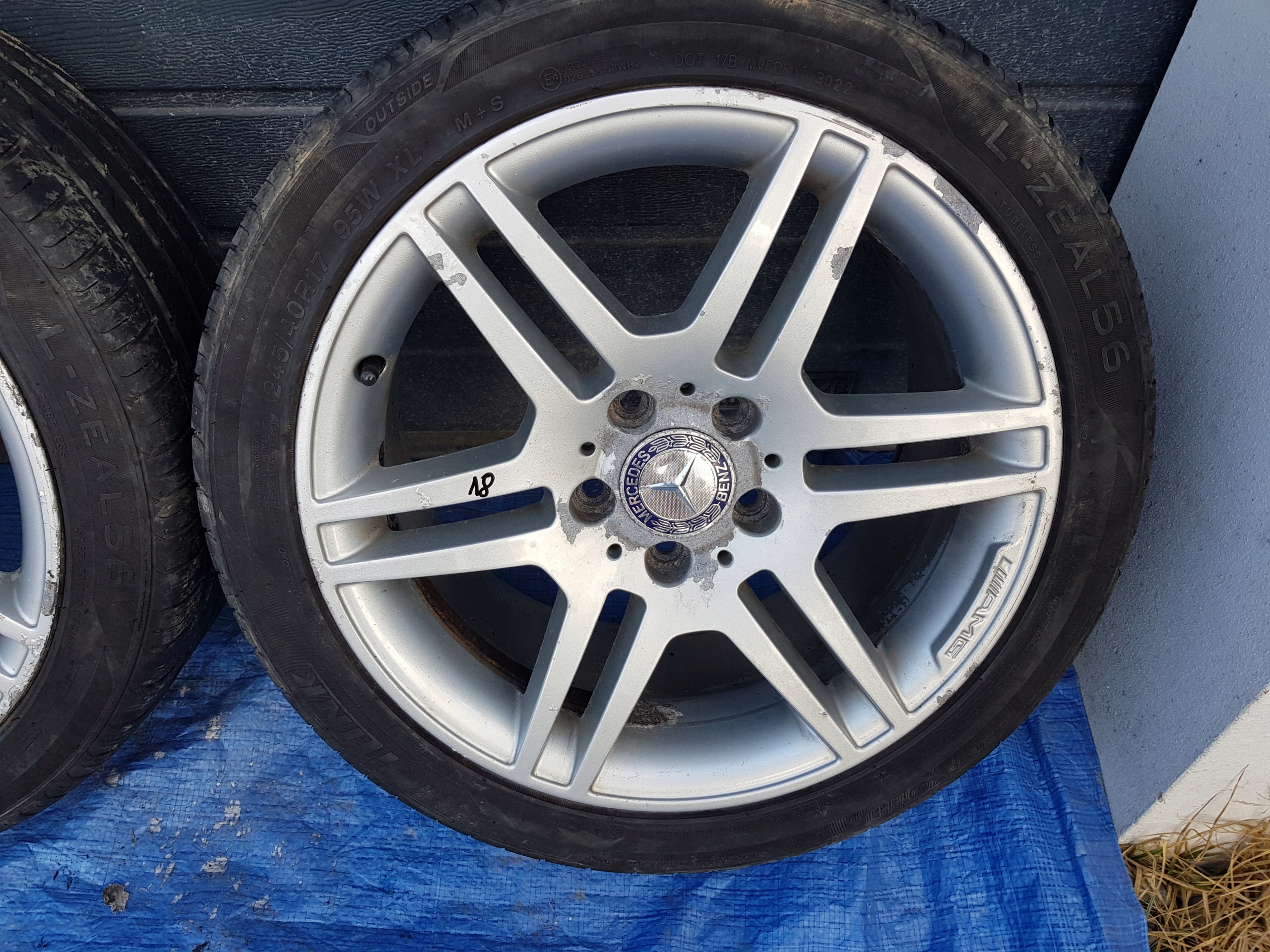 MERCEDES W204 W207 wheels disc discs AMG 17''