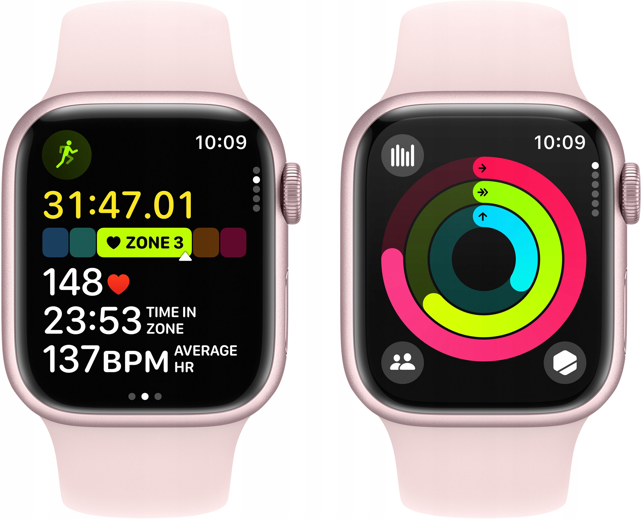 Smartwatch APPLE Watch 9 GPS + Cellular 41mm Kolor różowy