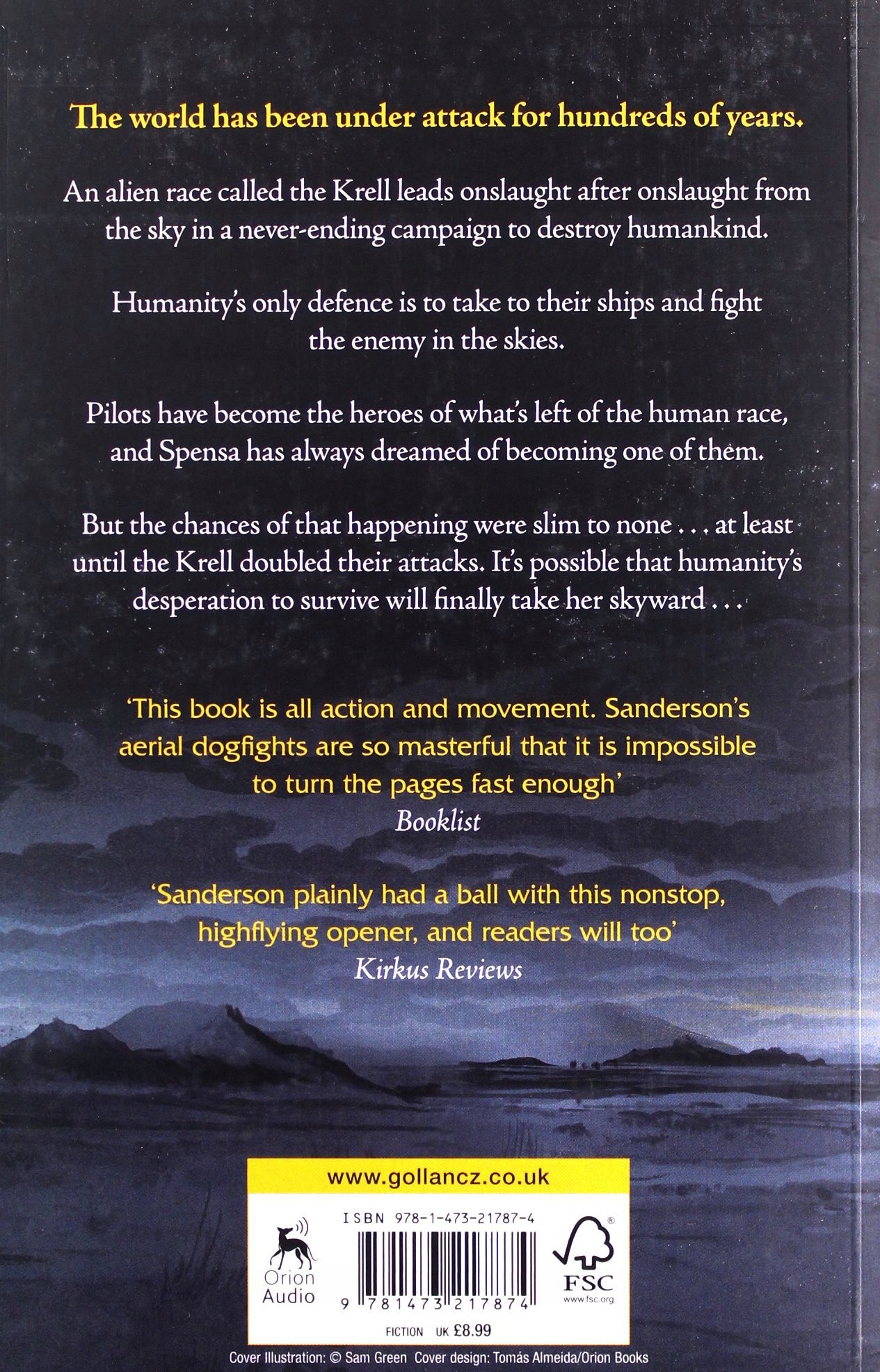 SKYWARD [KSIĄŻKA] Stan opakowania oryginalne