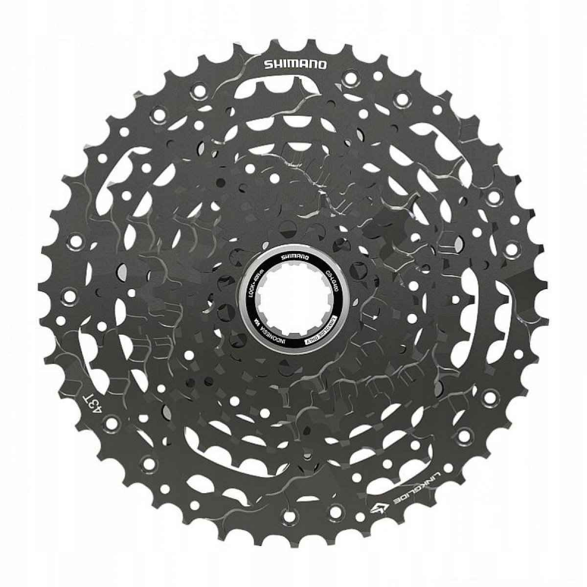Kazeta na kolo Shimano 10rychlostní CS-LG400 11-43T Linkglide