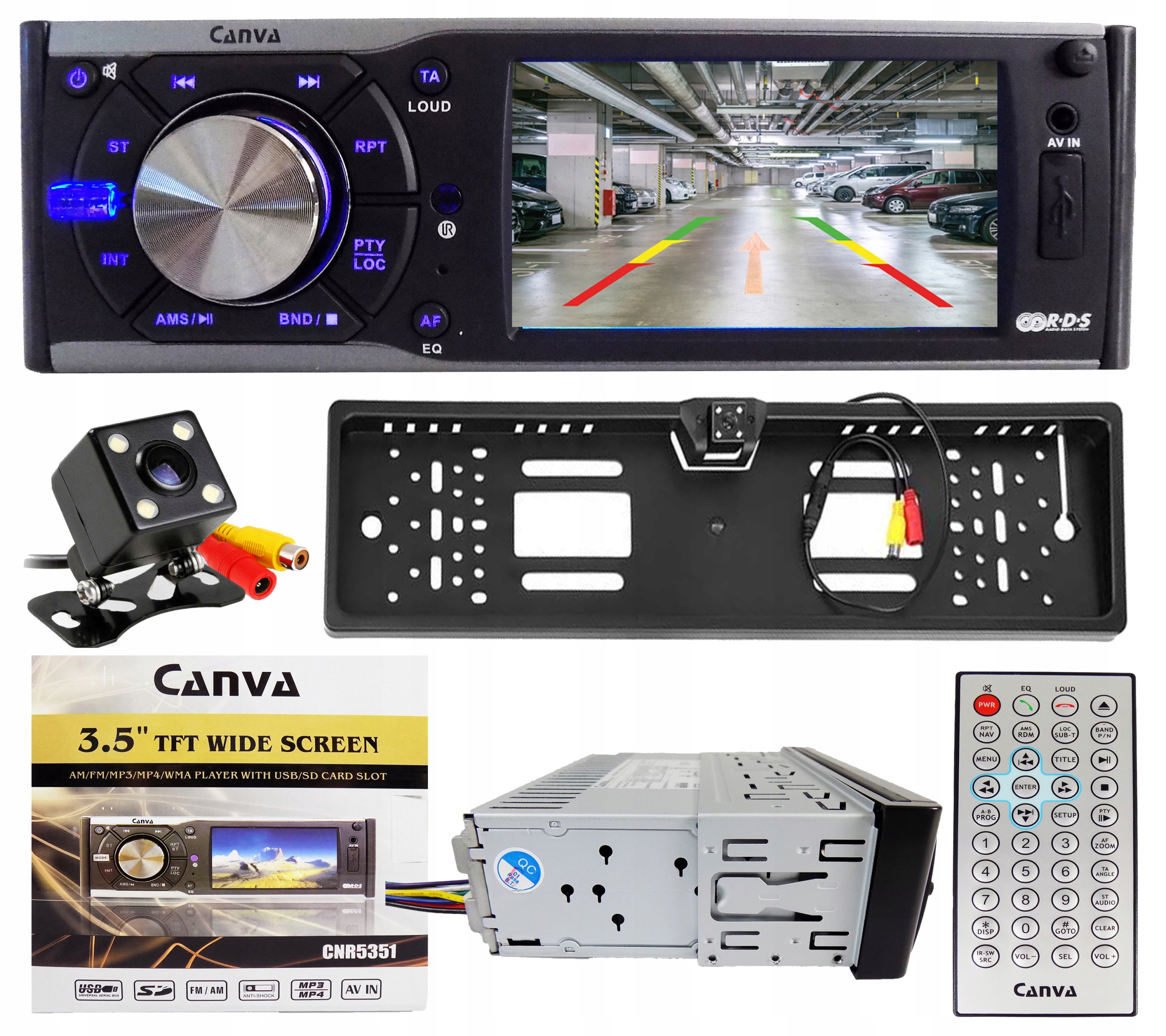 Автомобильный радиоприемник камера MP4 AUDI A4 B6 B7