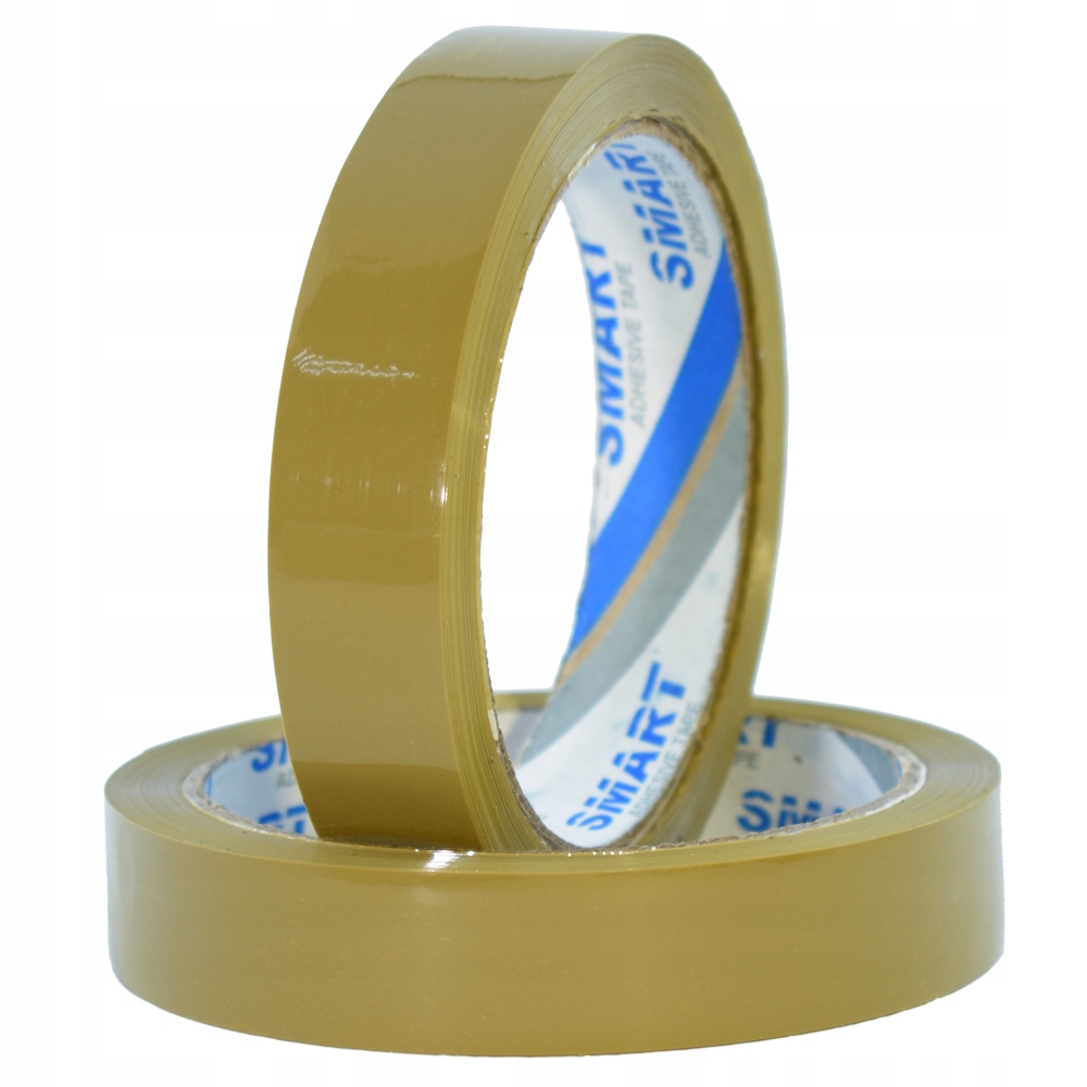 

6x Taśma samoprzylepna 19x66 Solvent Smart Brązowa