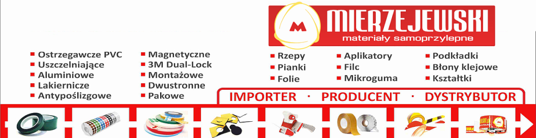 Uszczelka taśma samoprzylepna pianka EPDM 12x5mm mikroguma MIERZEJEWSKI 10m Marka inna