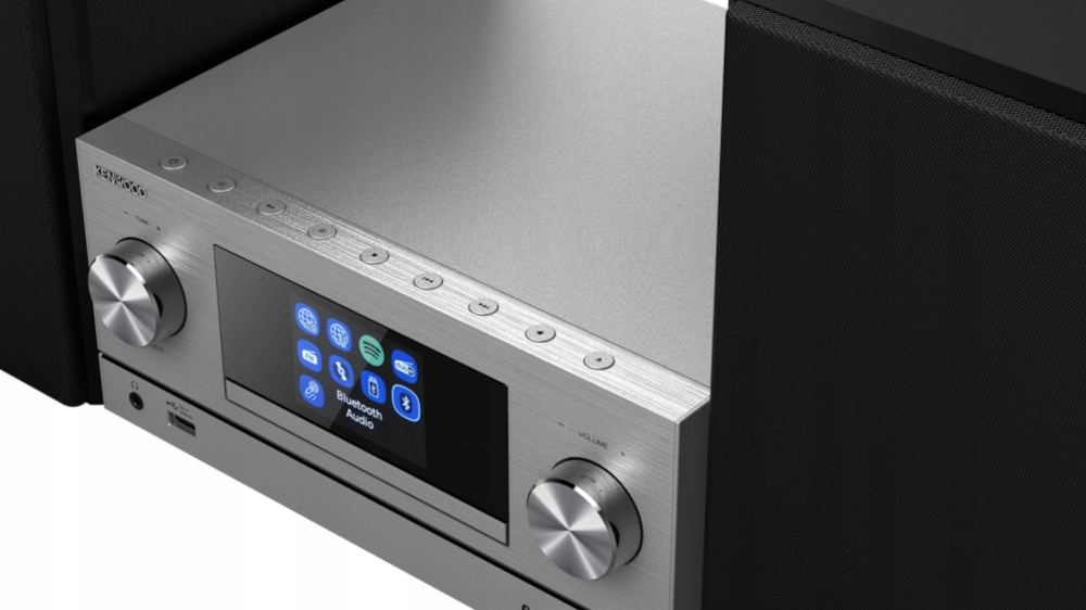 Wieża KENWOOD M-9000S-S FM DAB+ Bluetooth Srebrny Funkcje RDS