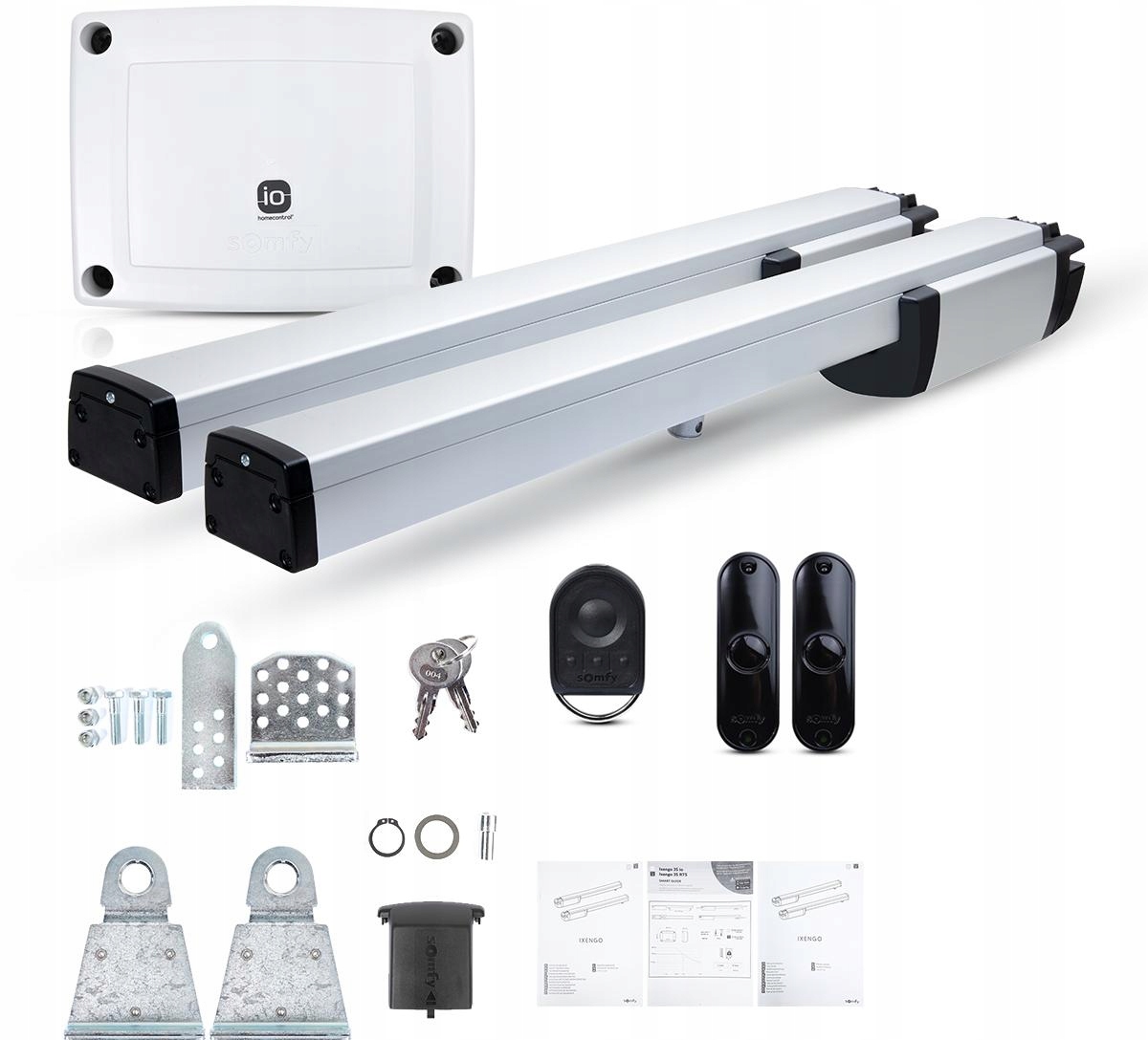 Sada Somfy Ixengo L 24V Io Ee Pack pre 8 m dvojkrídlové brány