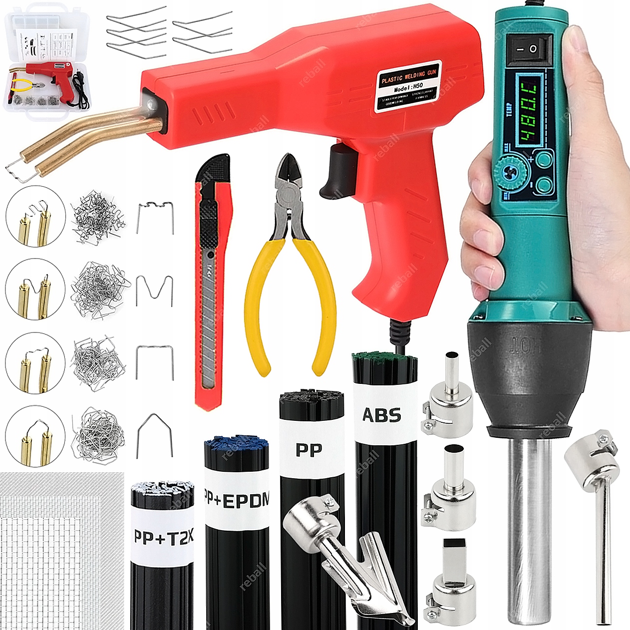 Sešívačka, Svářečka Plastů Pro Svařování Nárazníků Sponky Pojiva XXL