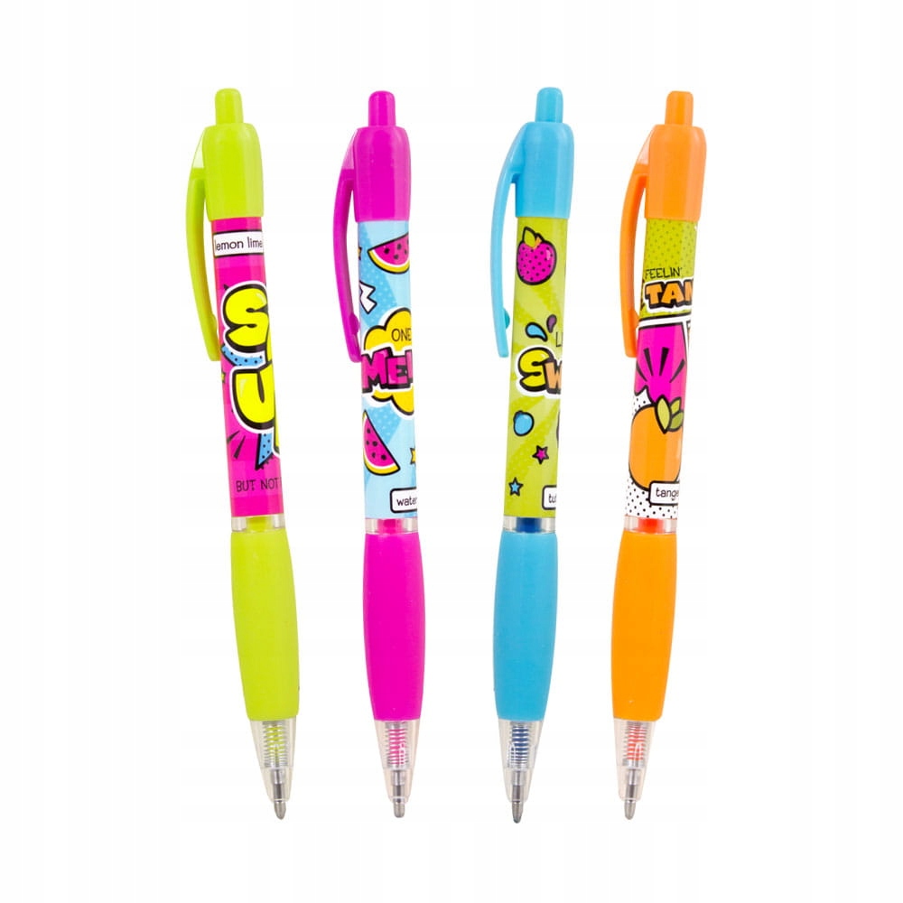 

Pachnący Długopis Żelowy Neonowy Smens.