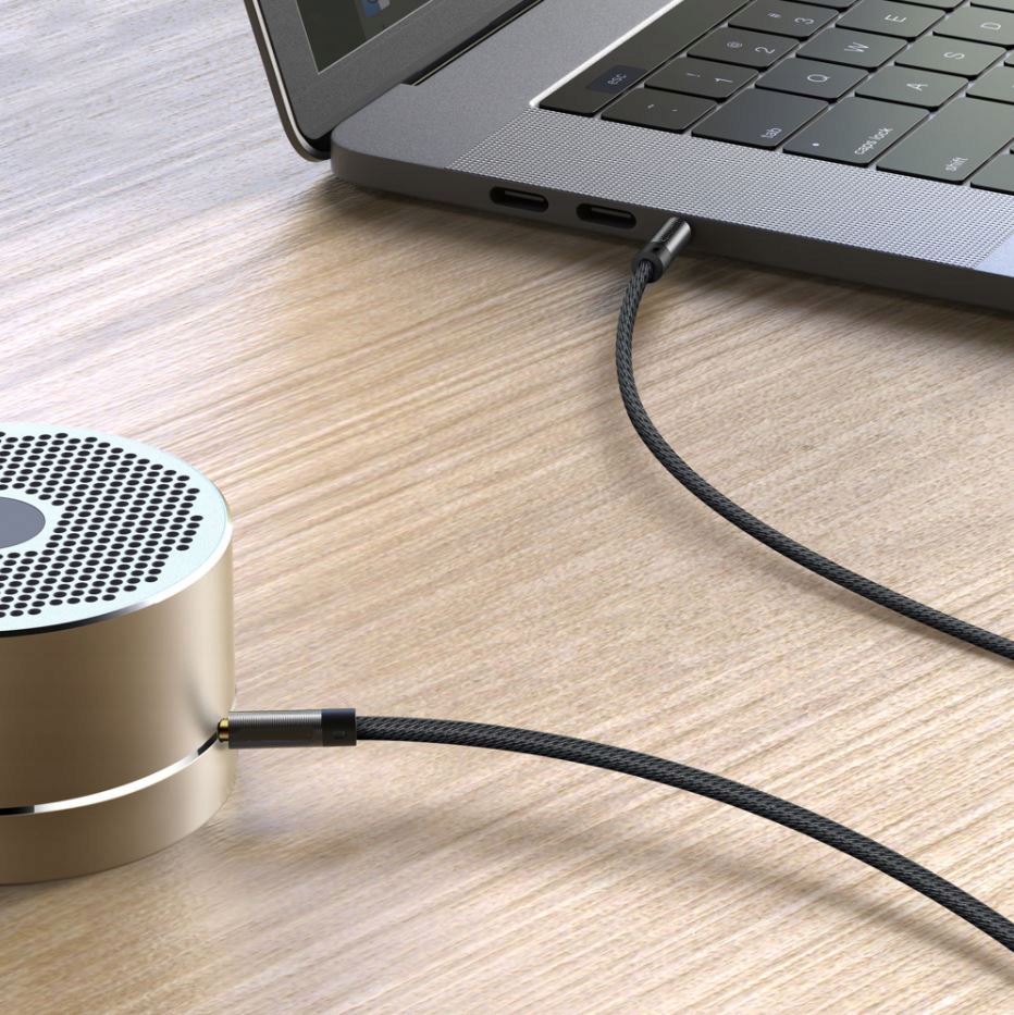 KABEL AUDIO AUX MINI JACK 3,5mm STEREO SOLIDNY 1m EAN (GTIN) 5903726620000