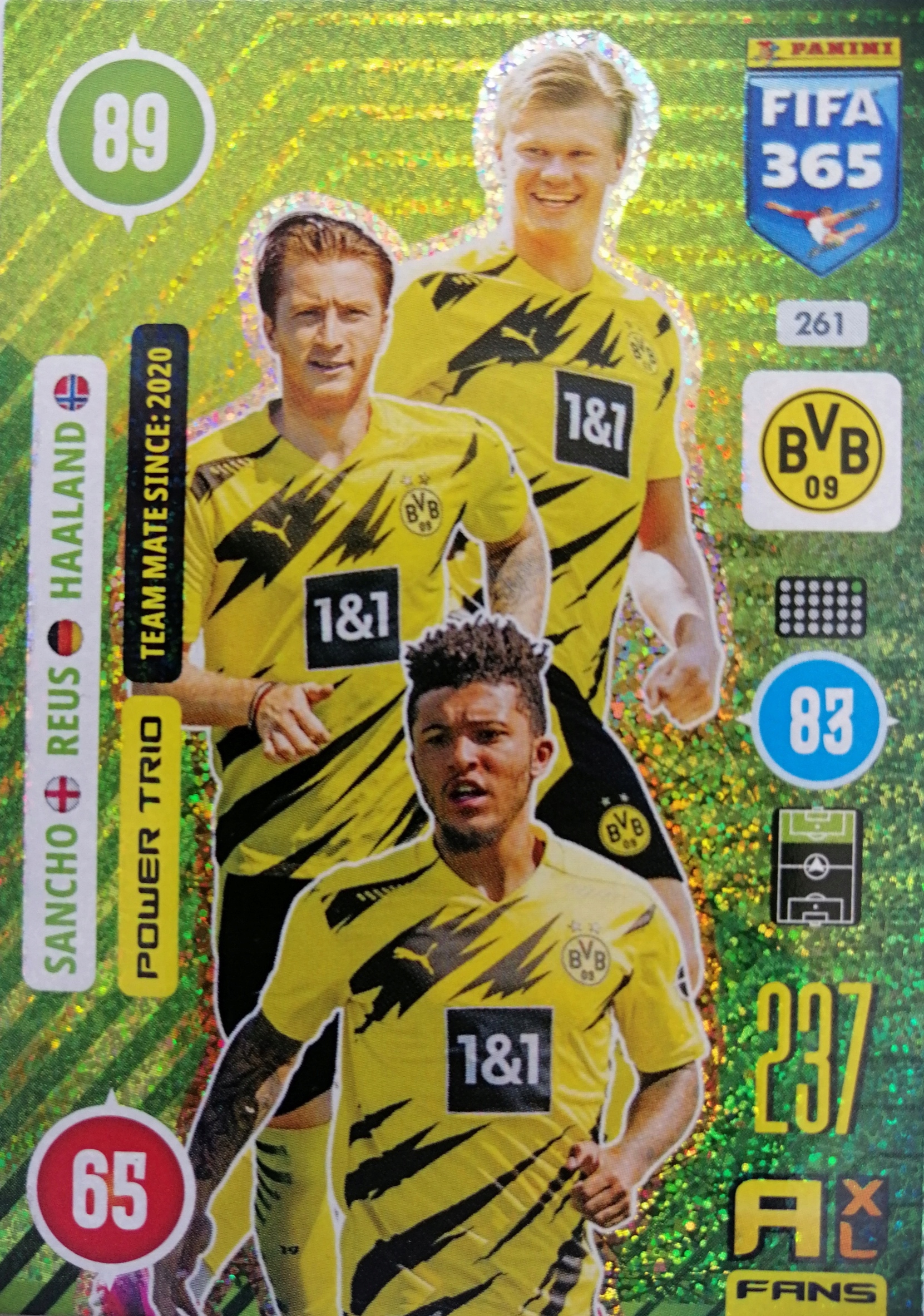 

Fifa 365 2021 Fans Power Trio 261 Borussia Reus