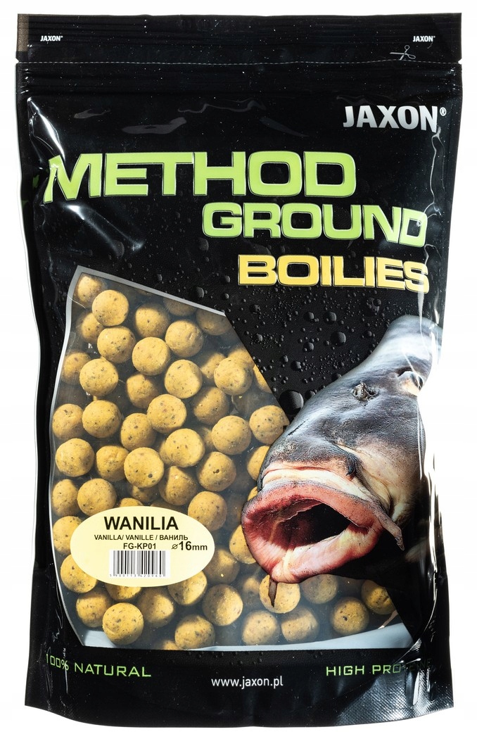 Kulki Proteinowe Jaxon Method Ground Wanilia 16 mm 1 kg