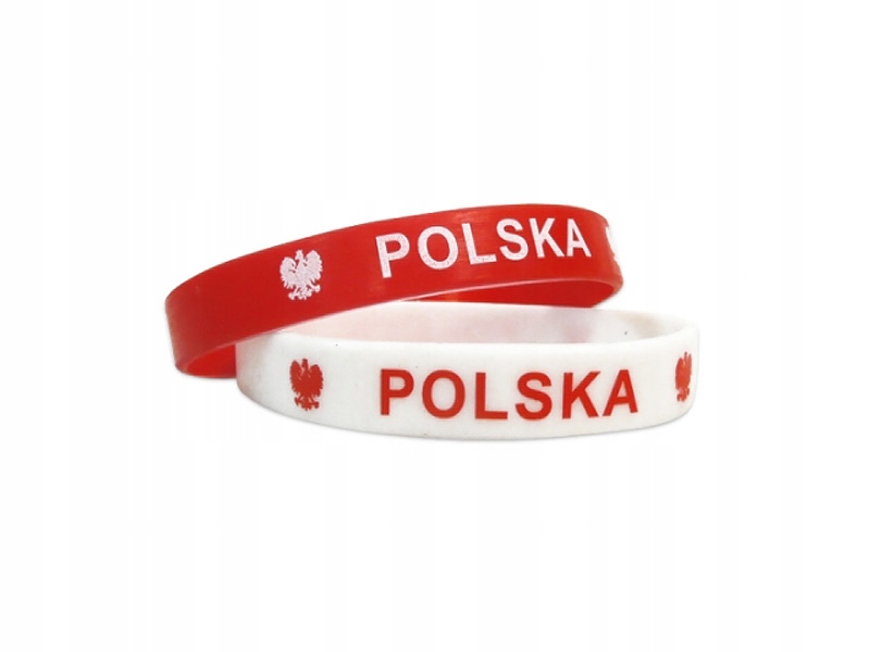 

Opaski Silikonowe Polska Biała Czerwona 2szt