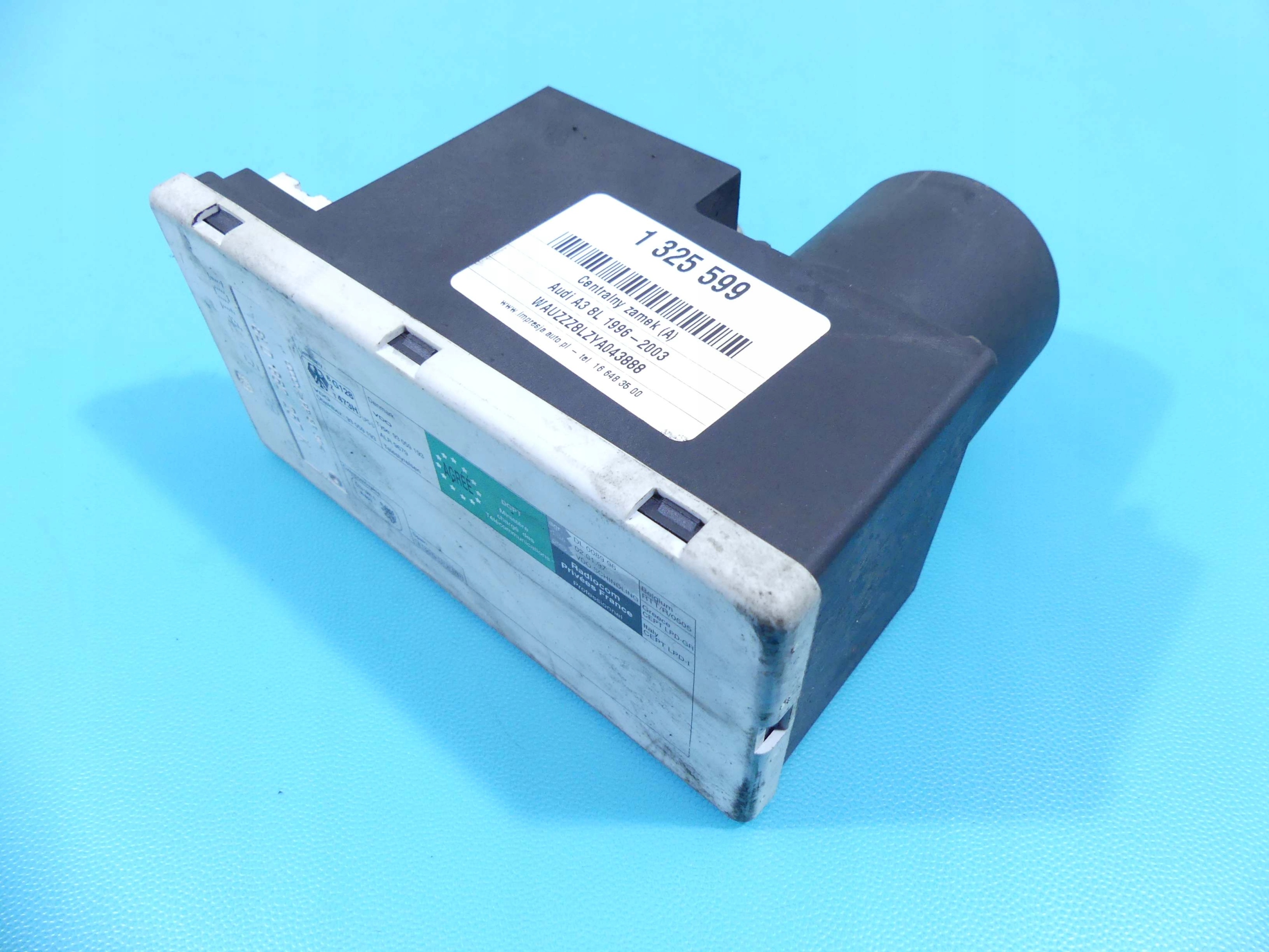 POMPKA CENTRALNEGO ZAMKA AUDI A3 8L 8L0862257K