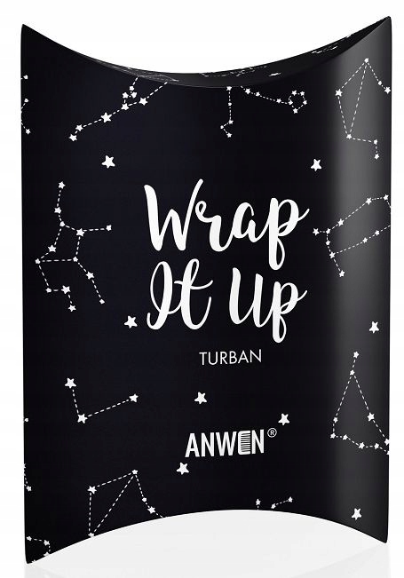 

Anwen Wrap It Up Turban Do Włosów Czarny