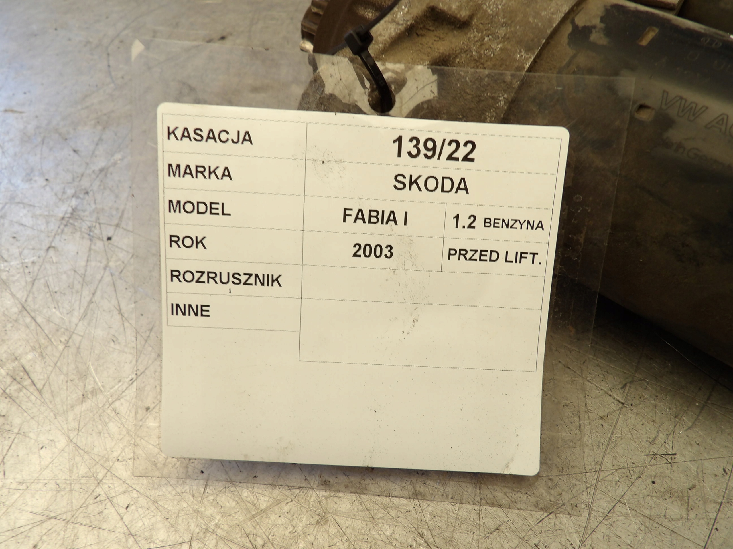 startér Skoda Fabia a 1,2 0001120400 026911023G