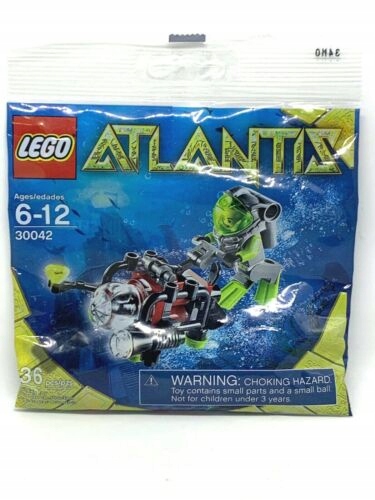 LEGO ATLANTIS MINI ŁÓDŹ PODWODNA NUREK UNIKAT 2010