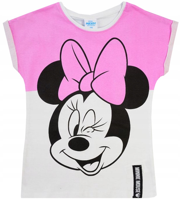 MYSZKA MINNIE KOSZULKA T-SHIRT BLUZKA 134 R063B