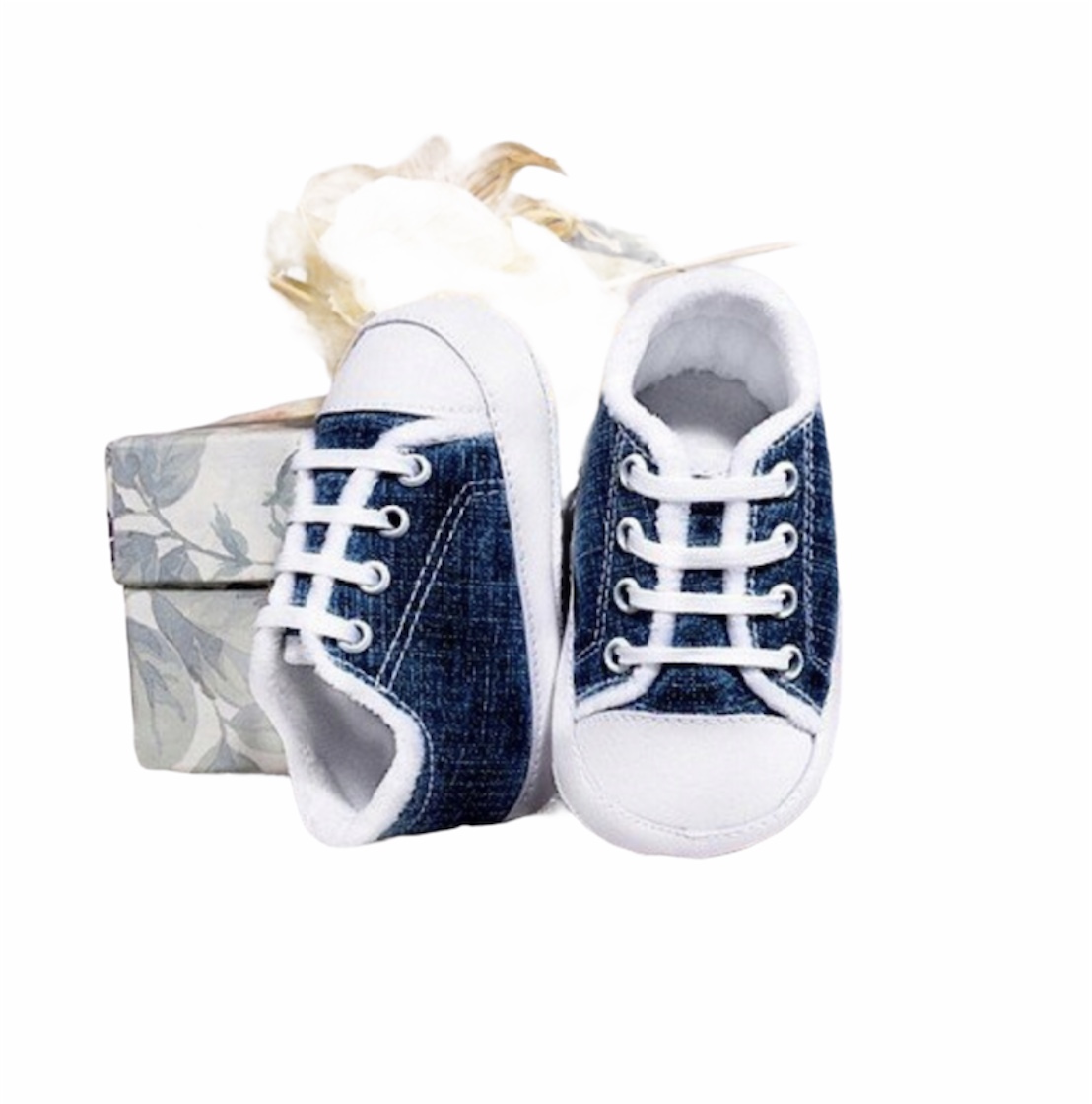 Buciki niemowlę niechodki mięciutkie trampki