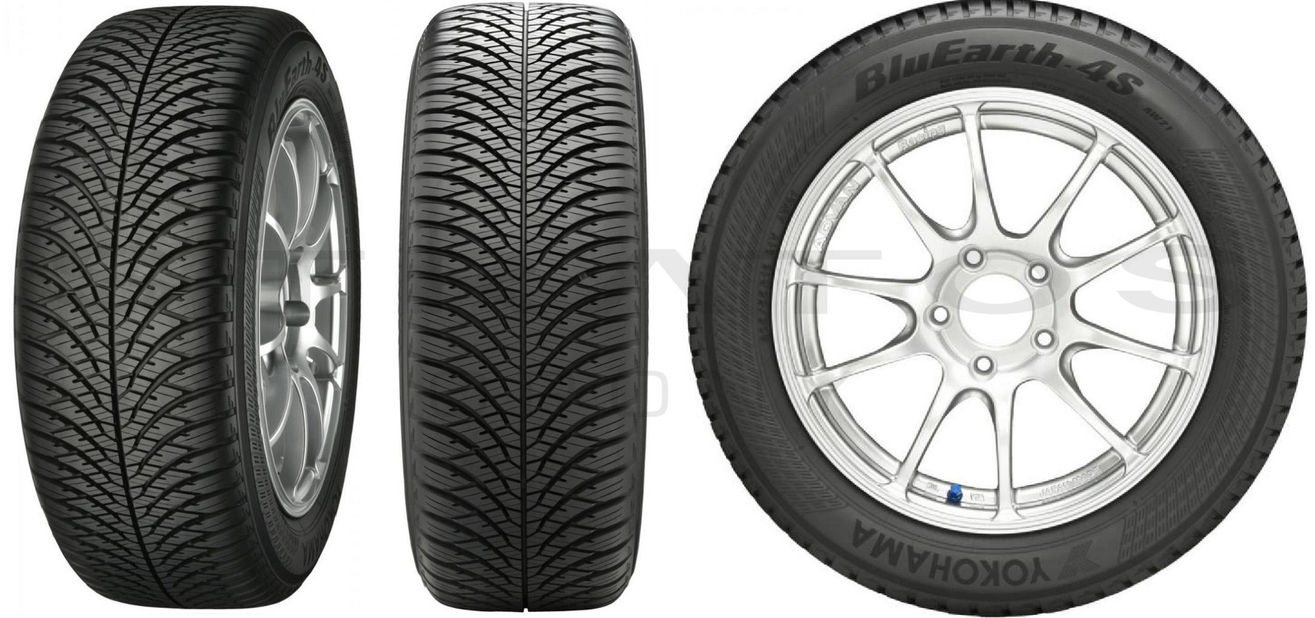 

2x 215/60/16 H Yokohama AW21 BluEarth-4S M+s