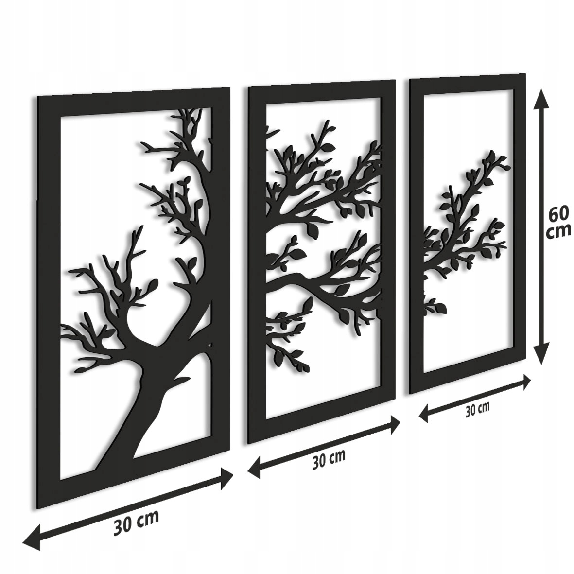 Dřevěný obraz Loftové panely 3D dekorace interiérů