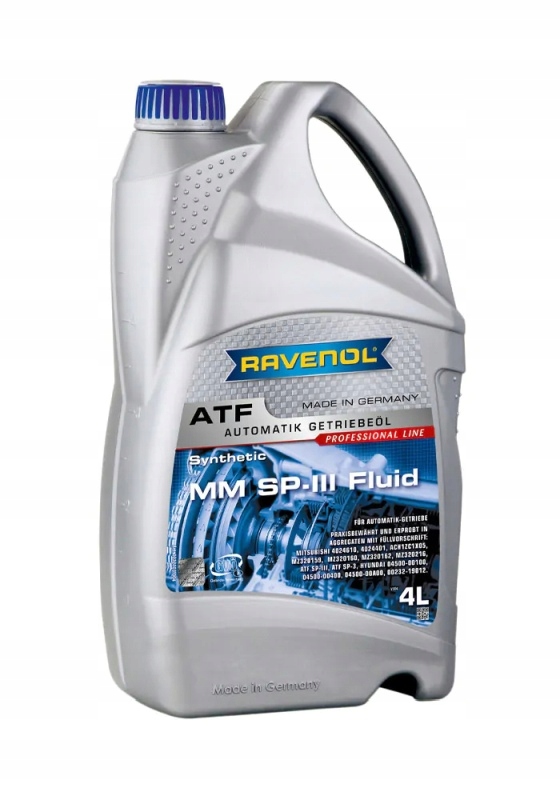 Ravenol Olej Atf MM Sp-iii Fluid 4L Kia/hyundai/mitsubishi