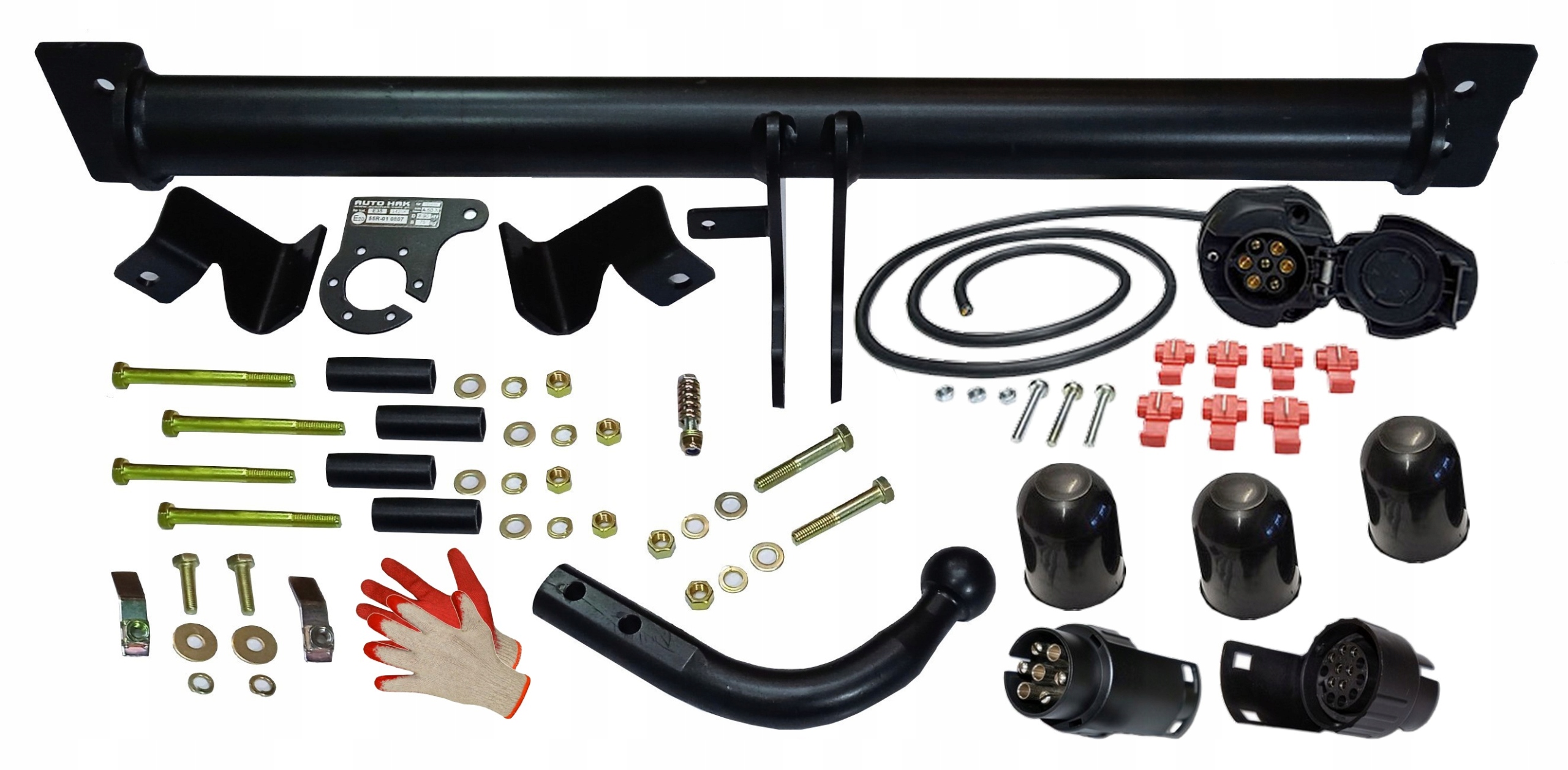 BEZ CIĘCIA ZDERZAKA HAK HOLOWNICZY+WIĄZKA +ADAPTER7PIN/13P OPEL ZAFIRA 1 A Producent Auto-hak