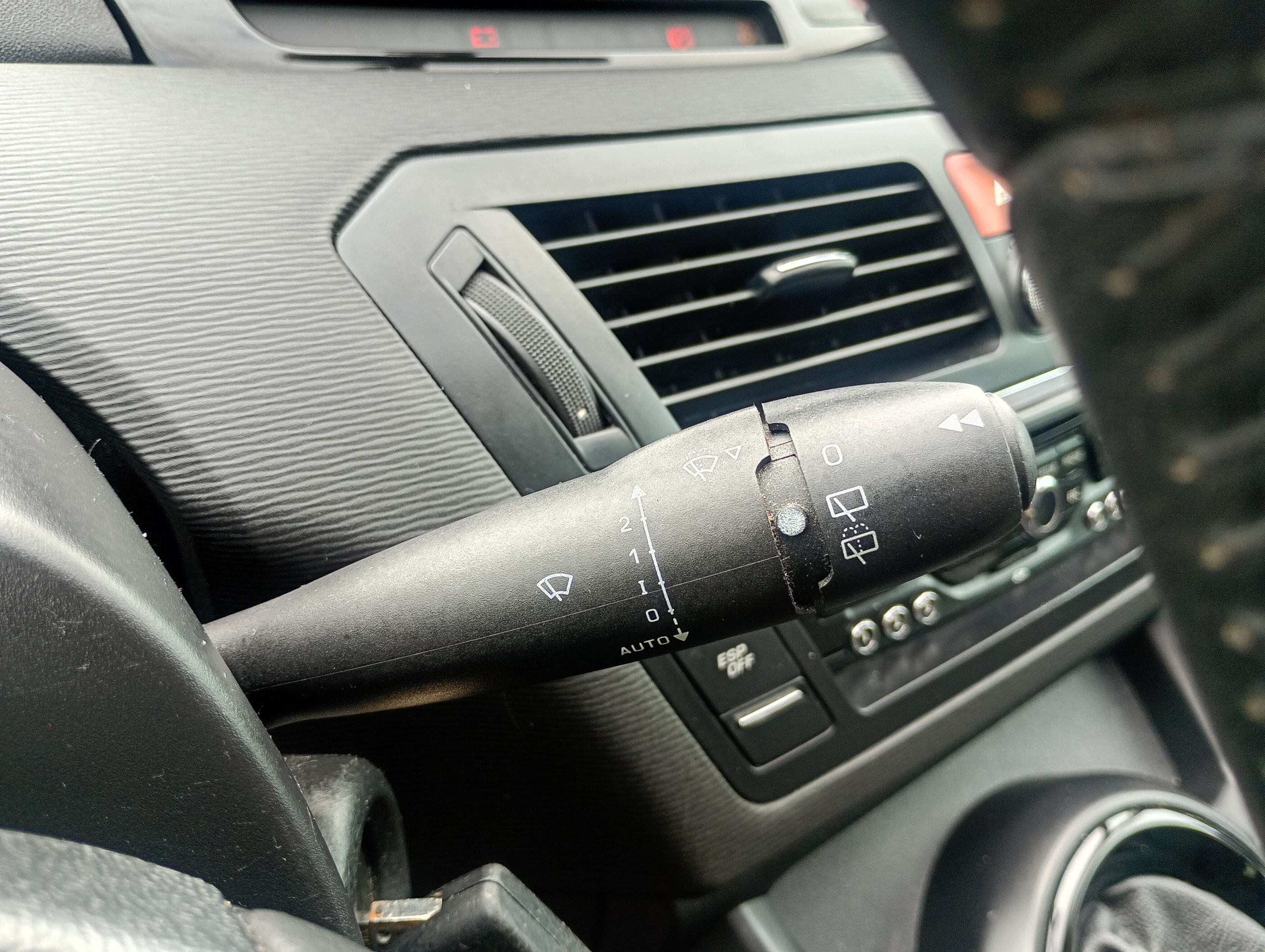 Interrupteur commande phares feux ZESPOLONY Volant Citroen C4 Picasso FL 10-15