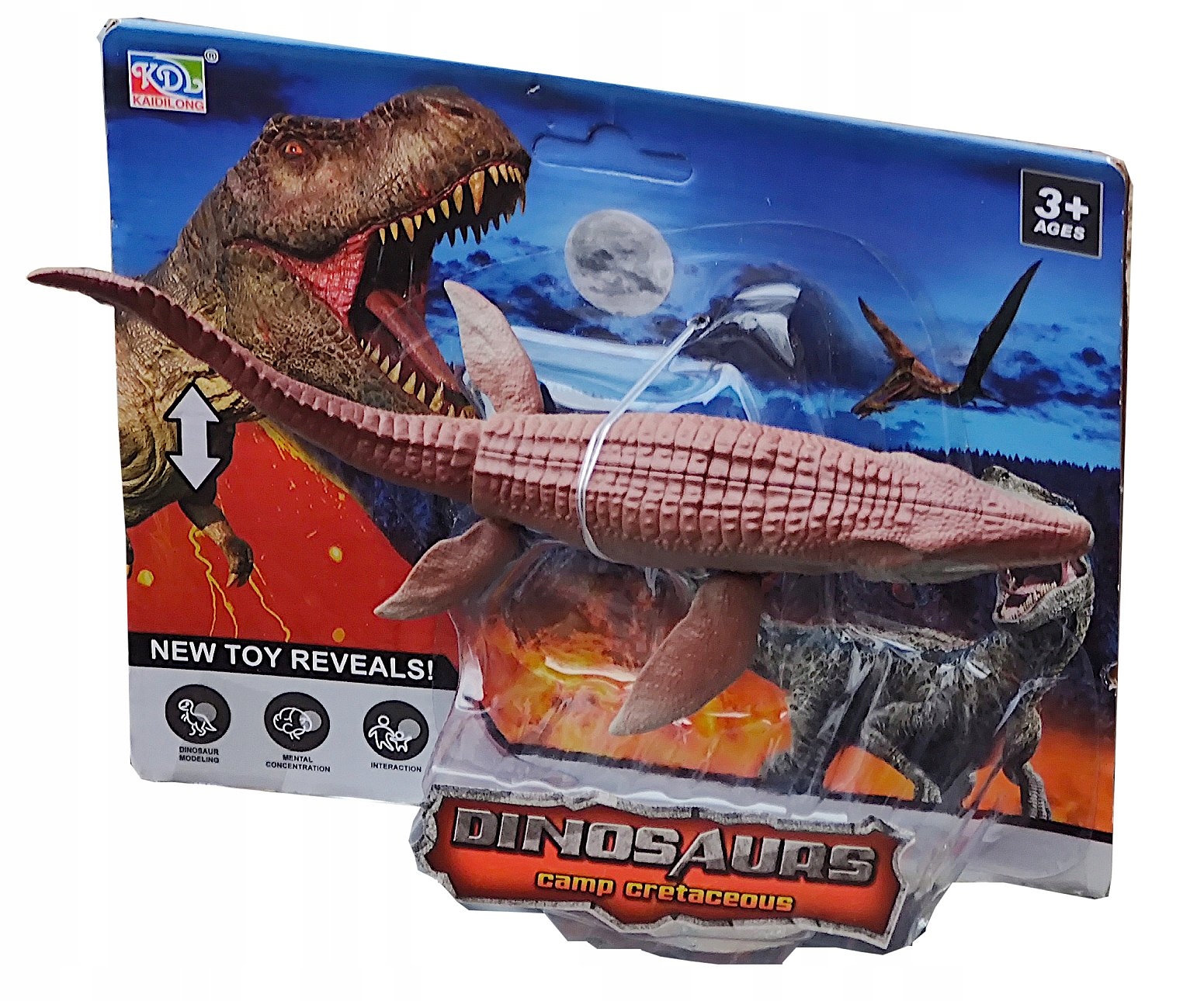 FIGURKA DINOZAUR wodny Mozozaur