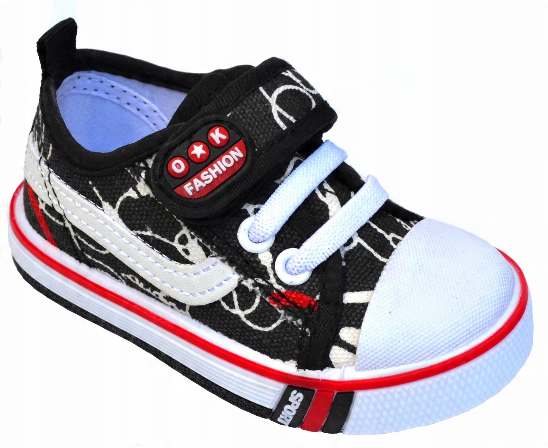 

Obuwie sportowe-Tenisówki rzep Trampki-R-22-14cm