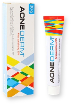 

Krem przeciwtrądzikowy Unia Acne-derm 20ml