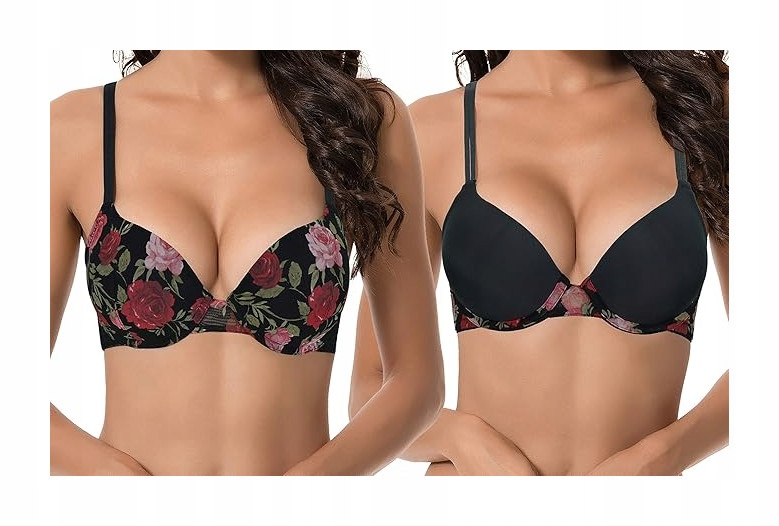 Sada Dvou Dámských Podprsenk Curve Muse Push-up 85B