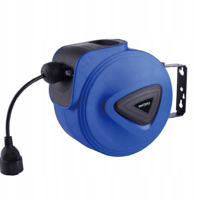 Prodlužovací Kabel Automatický Navíječ 10 m 1 Zásuvka Kraft&dele