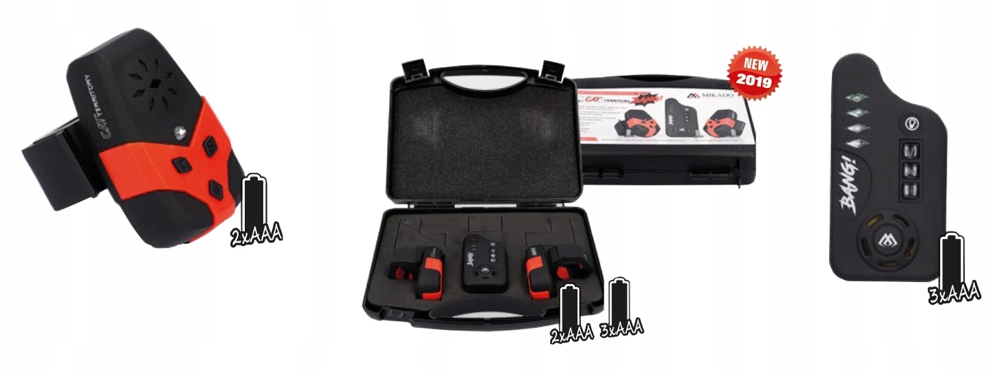 Mikado Sygnalizator Sum Na Wędkę Bang x2 Centralka