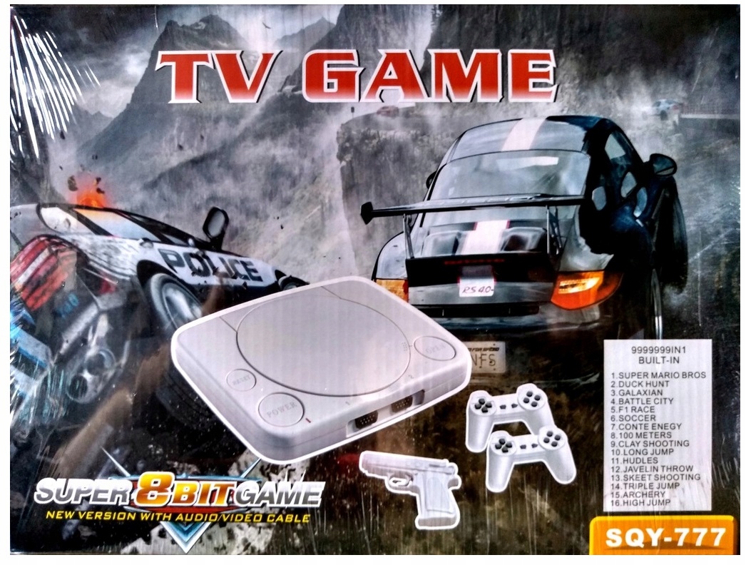 GRA TELEWIZYJNA KONSOLA PEGAZUS + GRY PEGASUS PADY EAN (GTIN) 6126961811