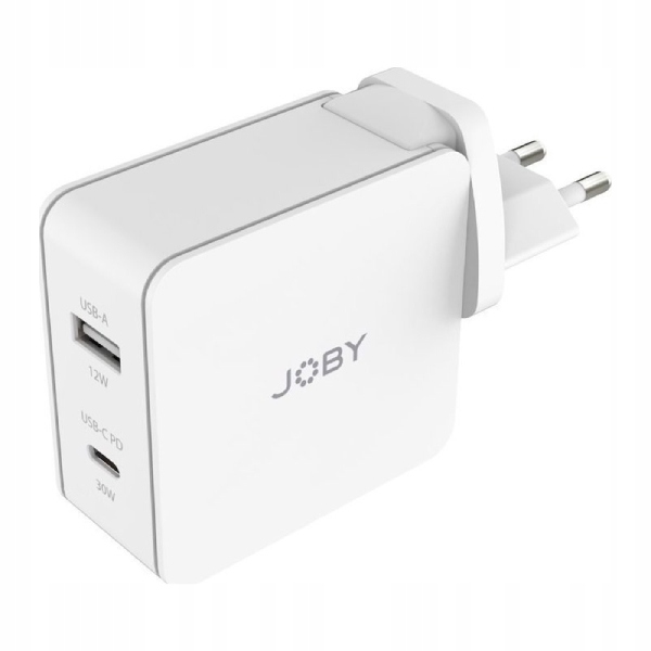 Usb-a a Usb-c nabíječka 42W Joby Wall Charger Dual Output