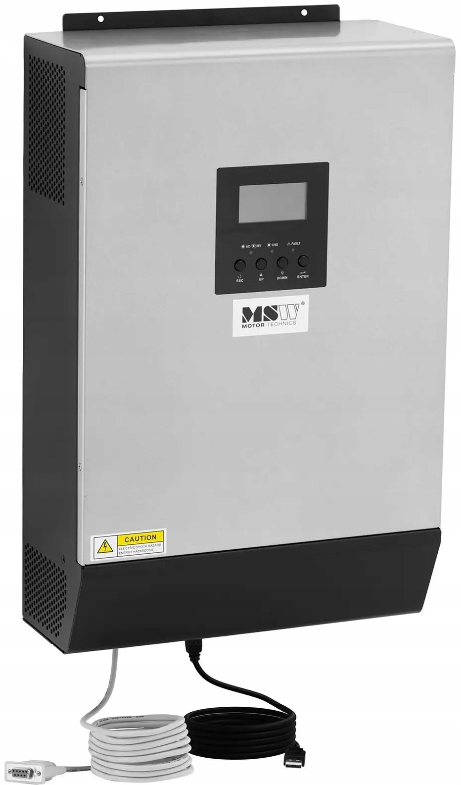 Inwerter solarny falownik 5000VA 4000W LCD UPS MSW S-POWER UPS 400 10062438
