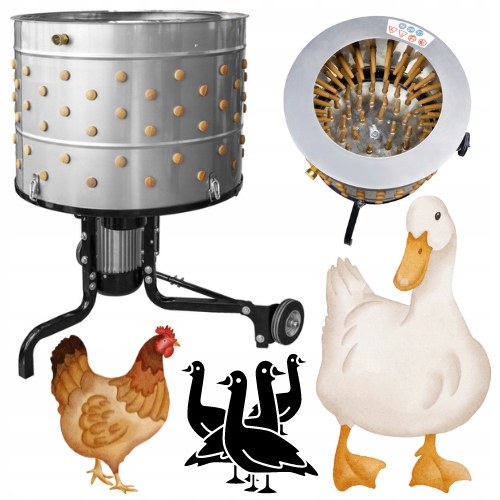 ELEKTRYCZNA SKUBARKA DO DROBIU MASZYNA DO SKUBANIA OBRABIANIA PIERZA KUR