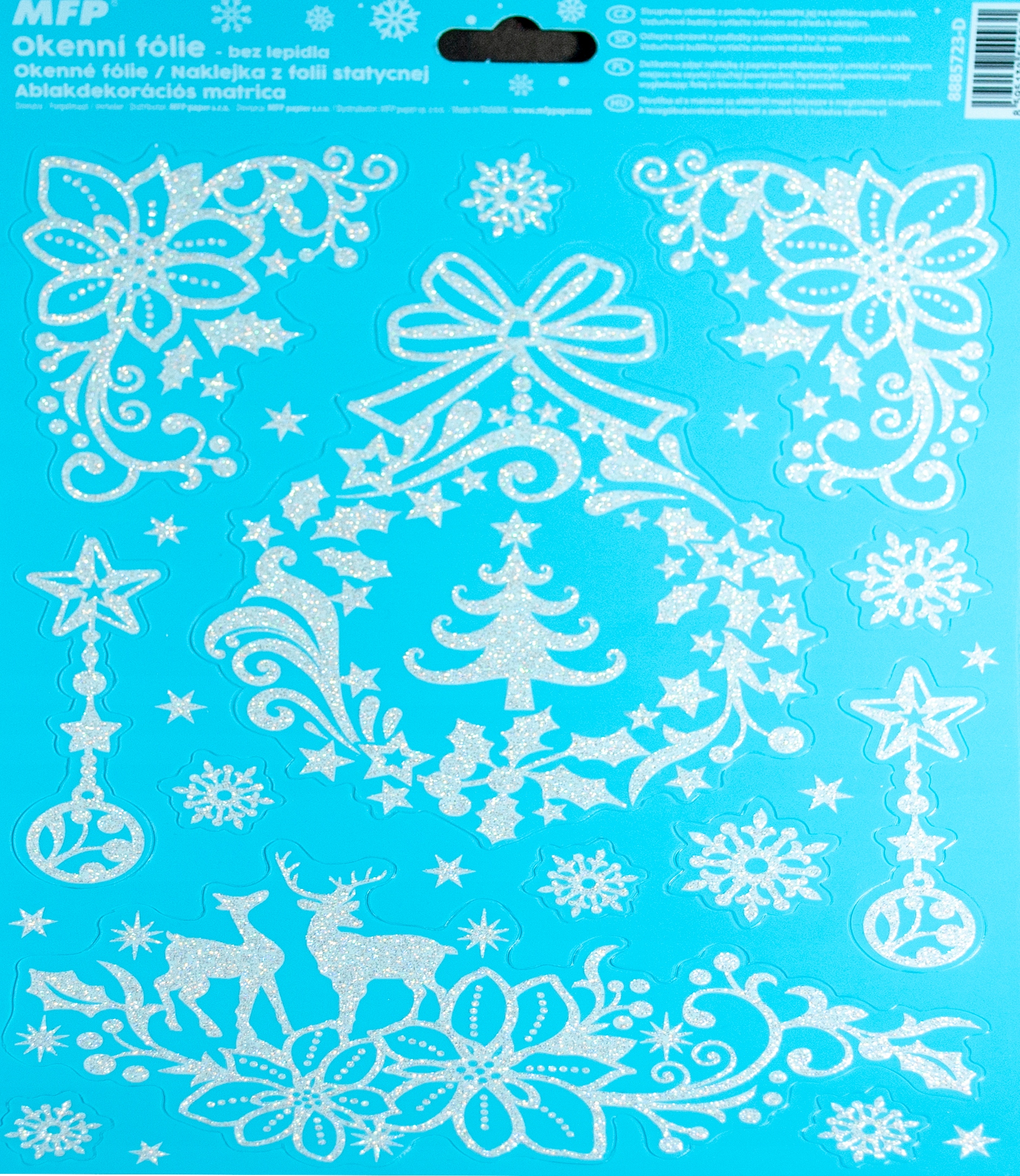 

Witraże Naklejki Statyczne Na Okno Boże Narodzenie