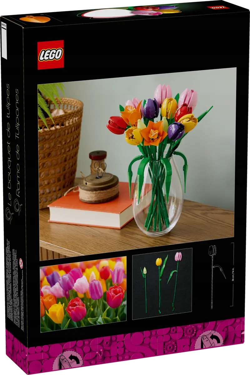 11501 Lego The Botanical Collection Kytice tulipánů