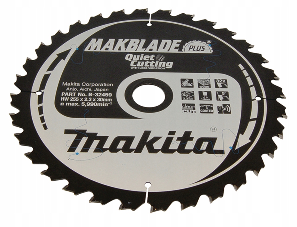 Makita Kotoučová Pila 255x30x32z Makblade Plus Dřevo