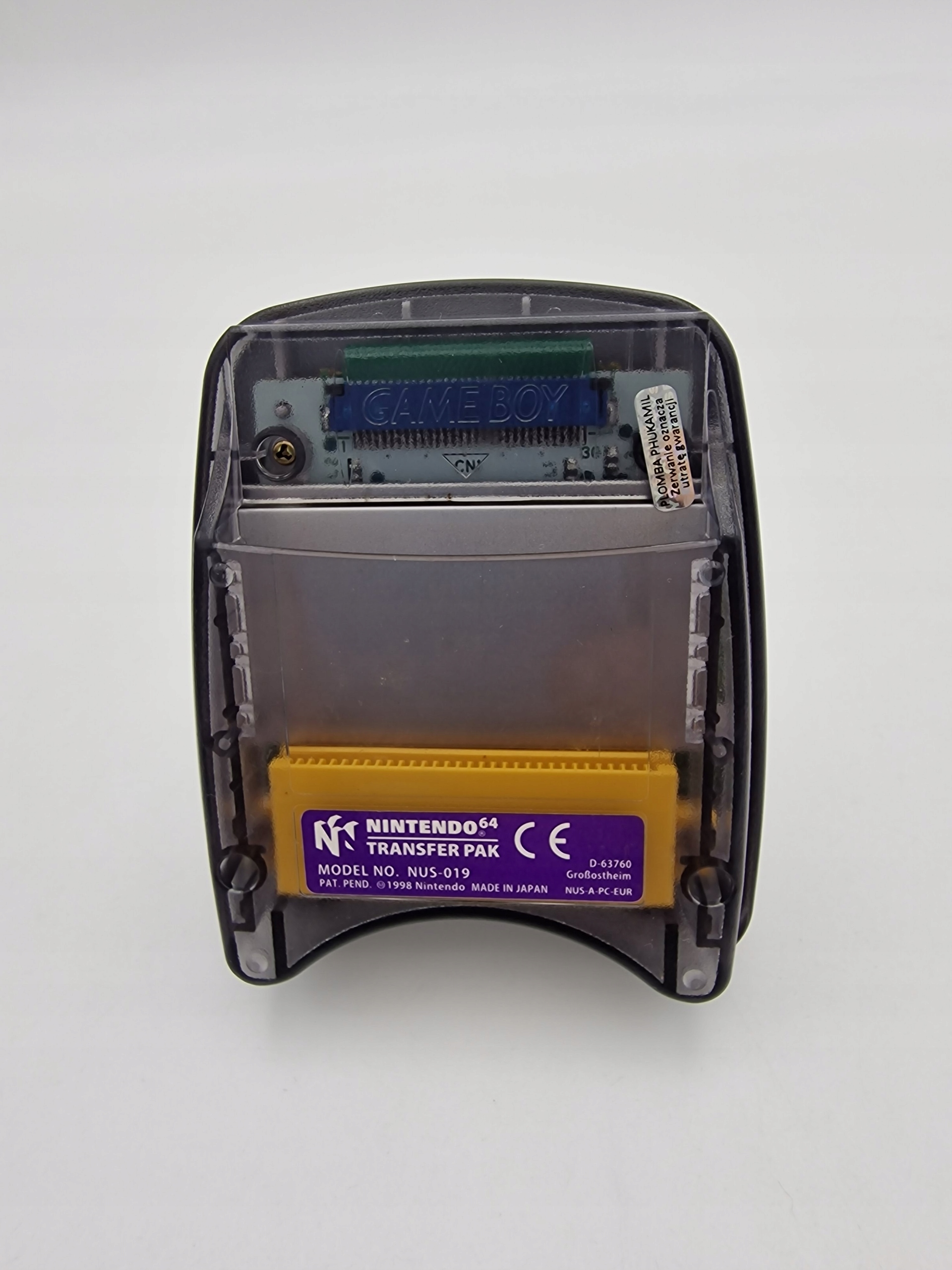 TRANSFER PAK NINTENDO 64 NUS-019 Typ inny