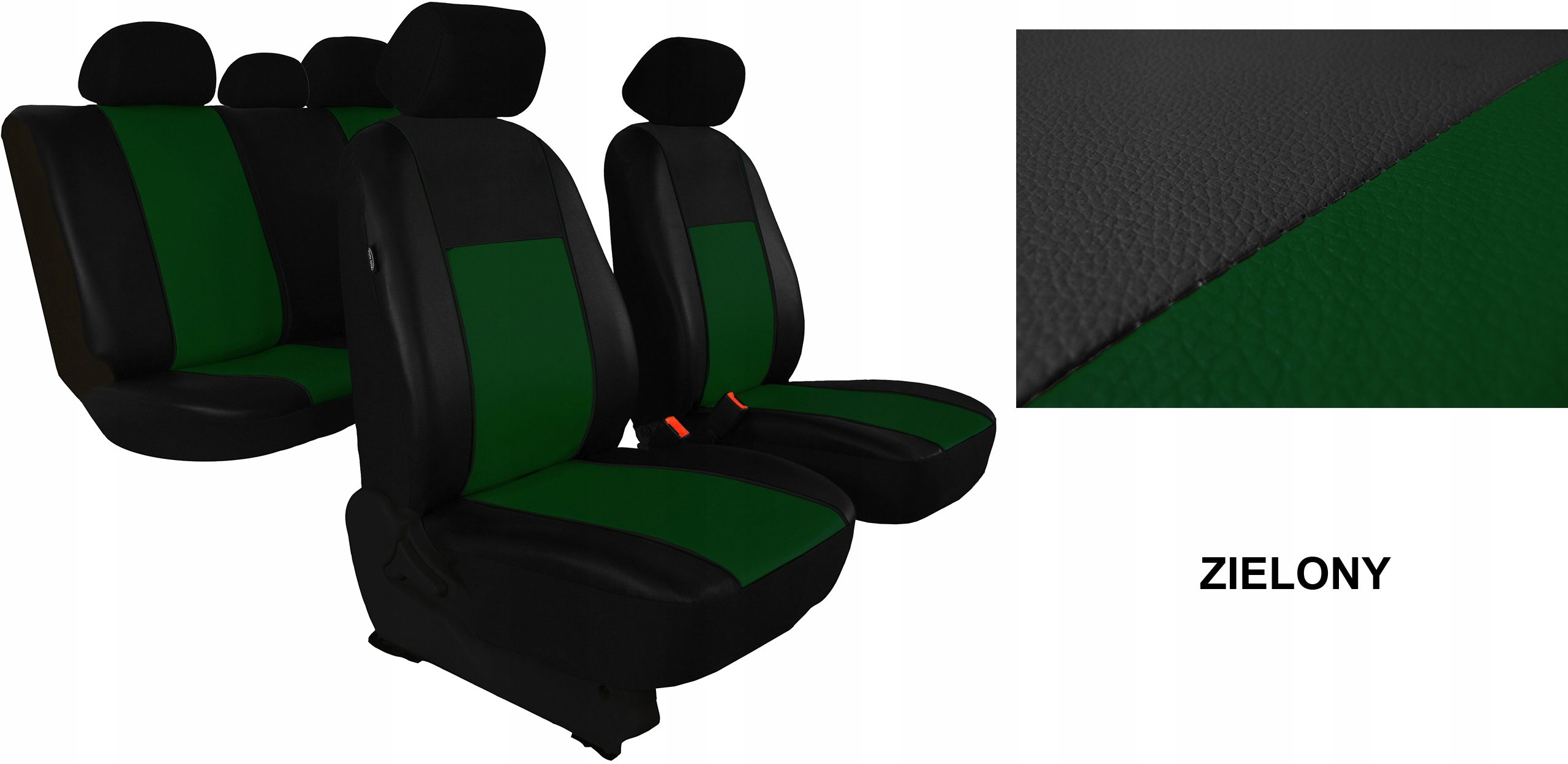 SKÓRZANE POKROWCE MIAROWE do RENAULT TRAFIC 2 6m Rodzaj Dedykowane