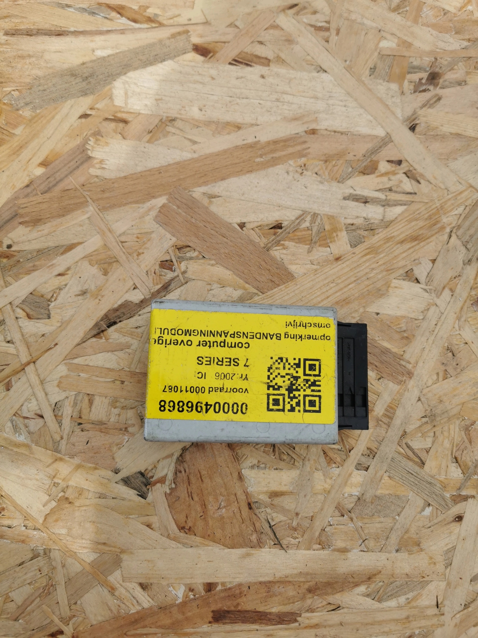 BMW 7 E65 E66 modul RDC Druck 6762257