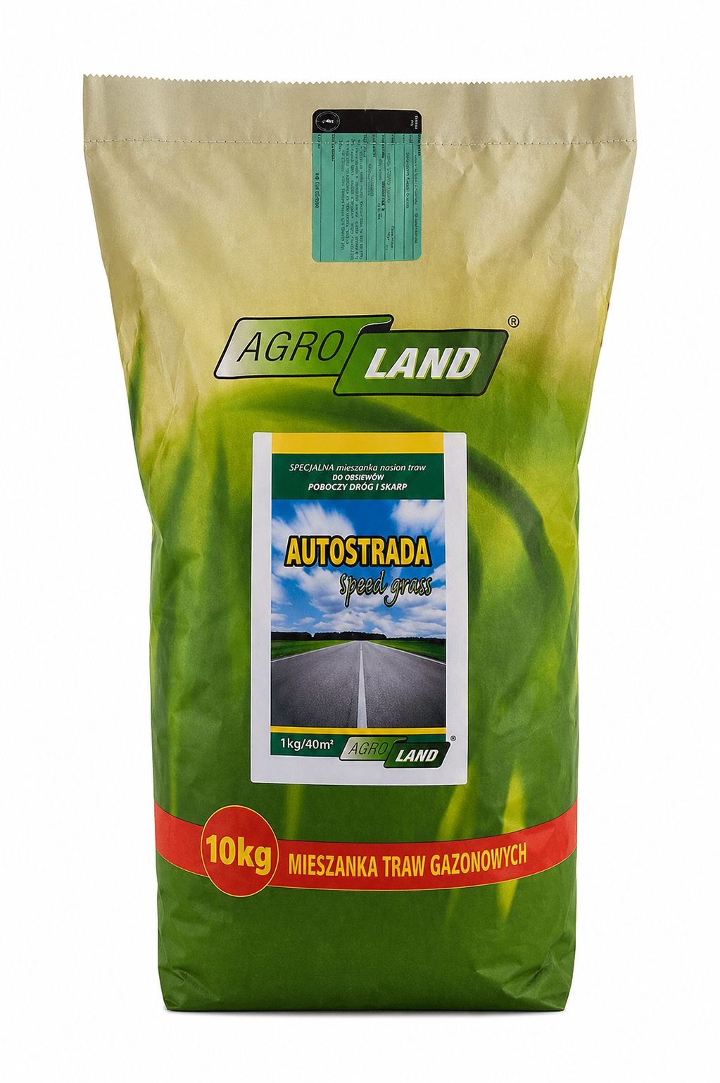 TRAWA AUTOSTRADA SPEED GRASS NASIONA TRAW 10KG AGRO-LAND