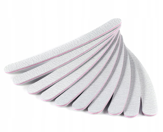 

10 x Pilnik Do Paznokci Dwustronny Banan 180/240