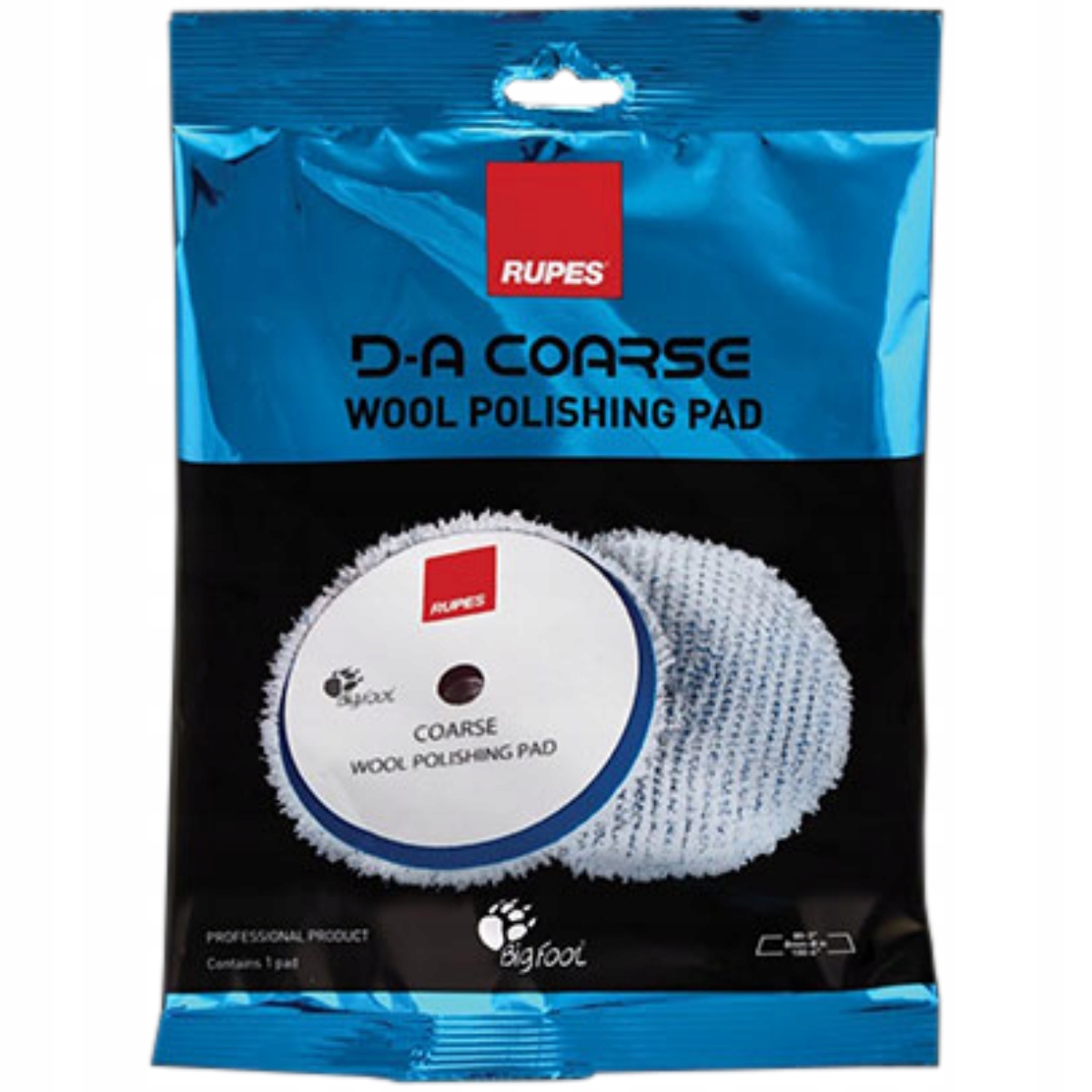 RUPES Futro Polerskie Mocno Tnące DA Coarse 150mm Producent Rupes