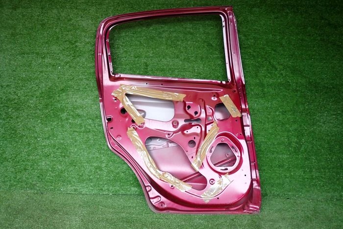 MITSUBISHI SPACE STAR 13- door left rear. rear part